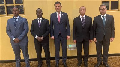 وزير الزراعة يبحث مع نظيريه السنغالي والصومالي تعزيز التعاون المشترك