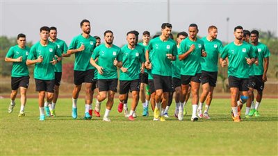 المصري يؤدي مرانه الأخير استعدادًا لمواجهة إنيمبا بالكونفيدرالية 