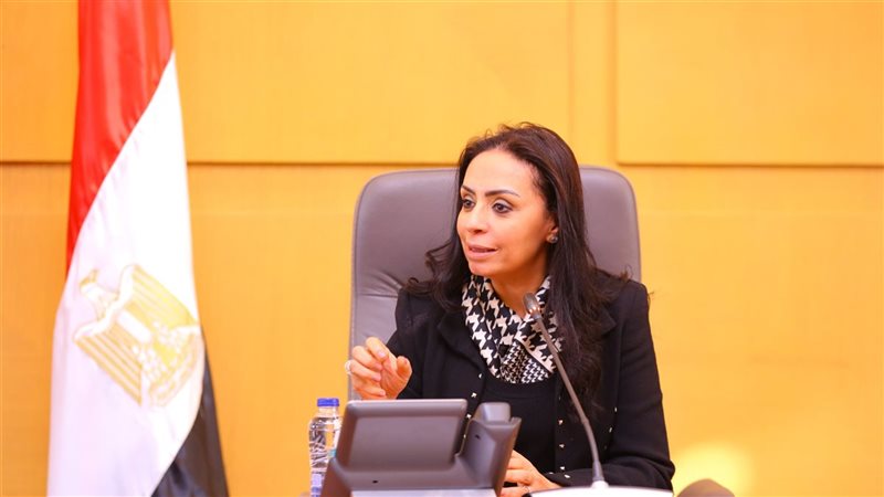 مايا مرسي وزيرة التضامن