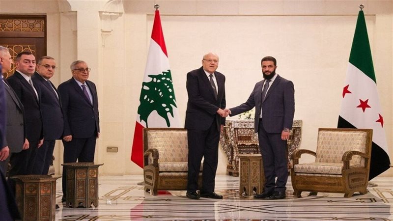 الشرع وميقاتي، فيتو