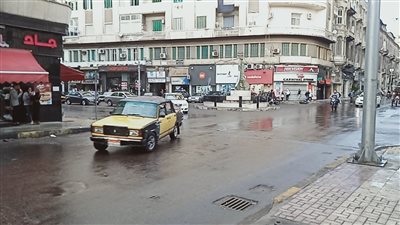 هطول أمطار غزيرة على الإسكندرية لليوم الثالث | صور