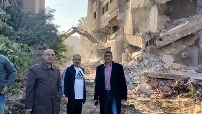 انتهاء أسطورة الرعب في 6 أكتوبر.. إزالة دار أيتام تحولت إلى بؤرة إجرامية | صور 