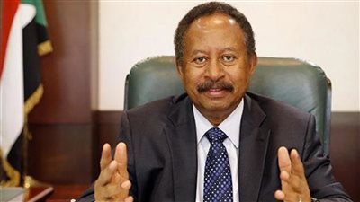 عبد الله حمدوك يباشر عمله من مكتبه برئاسة مجلس الوزراء