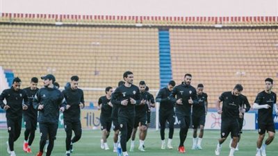 6 صور ترصد تدريبات الزمالك استعدادًا للبنك الأهلي