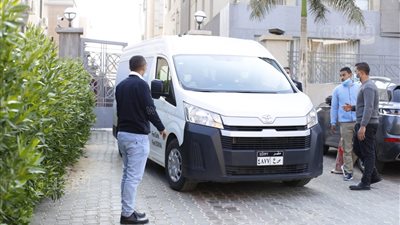 خروج جثمان سهير البابلي من المستشفى إلى مسجد الشرطة | فيديو وصور 