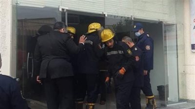 انتداب المعمل الجنائي لبيان سبب حريق مستشفى خاص بالمهندسين 