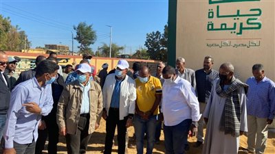 شعراوي وعطية يتفقدان مشروعات 