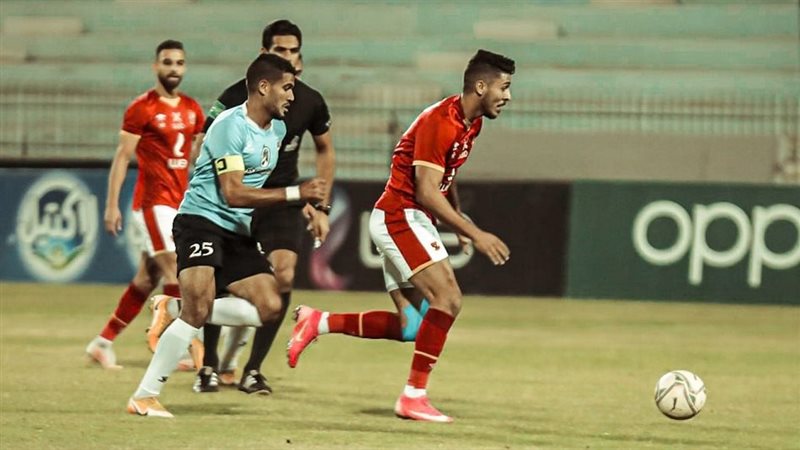 مباراة الاهلي والمحلة