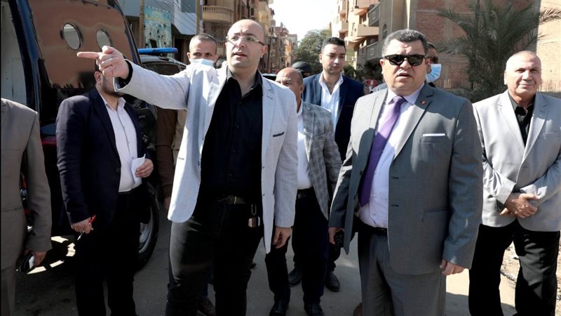محافظ بني سويف يتفقد