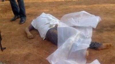 العثور على جثة مجهولة الهوية ملقاة بطريق زراعي في بني سويف