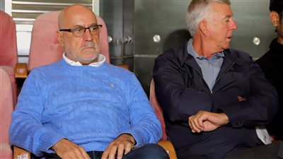 فينجادا يتابع مباراة الزمالك والبنك الأهلي