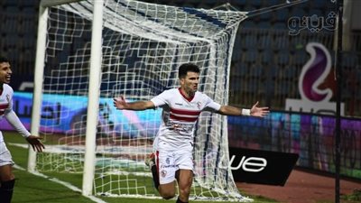 من ضربة جزاء.. زيزو يسجل التعادل للزمالك في شباك البنك الأهلي