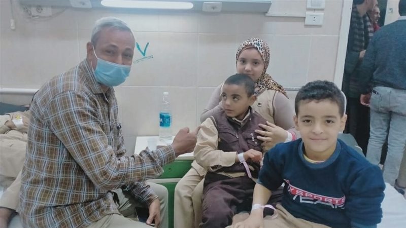 التلاميذ المصابين
