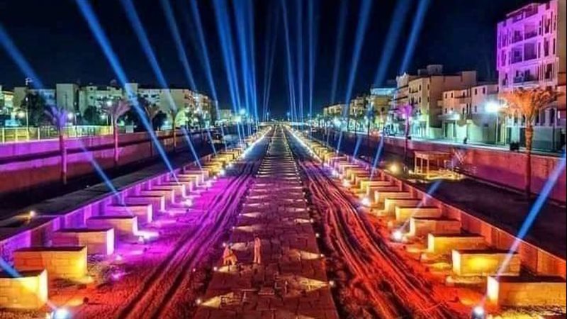 طريق الكباش 