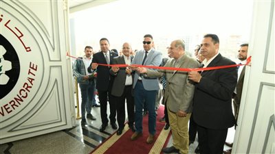 محافظ الدقهلية يفتتح مركز القيادة والتحكم في المنصورة | صور 