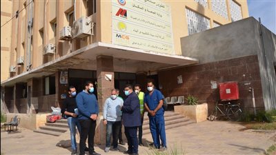 نائب محافظ بني سويف يزور مستشفى الصدر لمتابعة مستجدات تطويرها