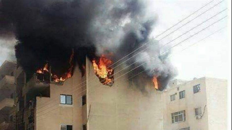 انفجار أسطوانة غاز