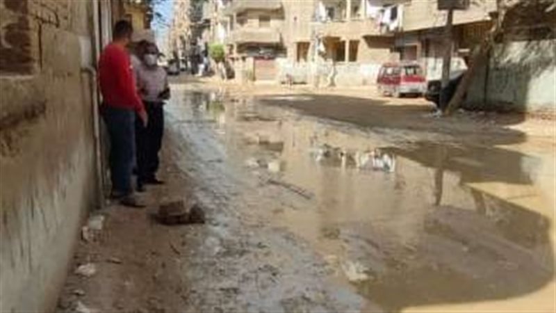 جانب من المياة الموجودة