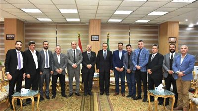 ممدوح غراب يستقبل مجلس إدارة نادى الشرقية الجديد | صور