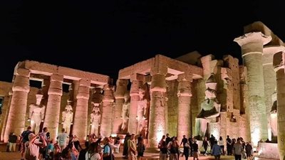 10 معلومات عن مراسم حفل موكب طريق الكباش.. عروض الموسيقى والغناء الأبرز