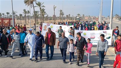 وحدة تكافؤ الفرص بشمال سيناء تنظم ماراثون جري ضمن حملة مناهضة العنف ضد المرأة | صور