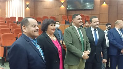 وزيرة الثقافة وأيمن مختار في جولة بمتحف أعلام الدقهلية| فيديو وصور 