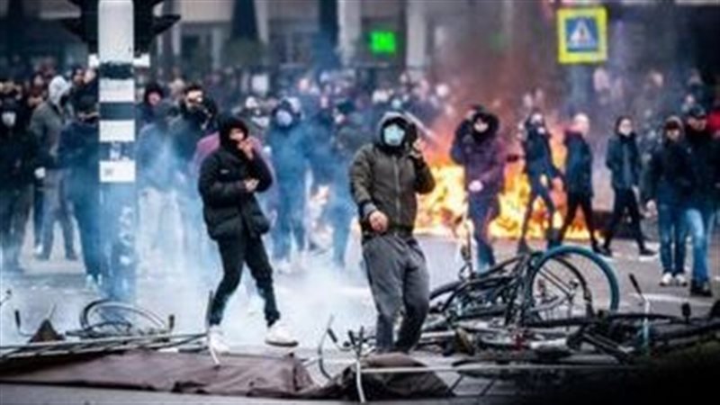 تظاهرات في هولندا