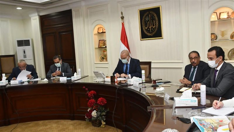 اجتماع وزير الإسكان