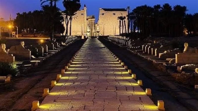 حفل افتتاح طريق الكباش