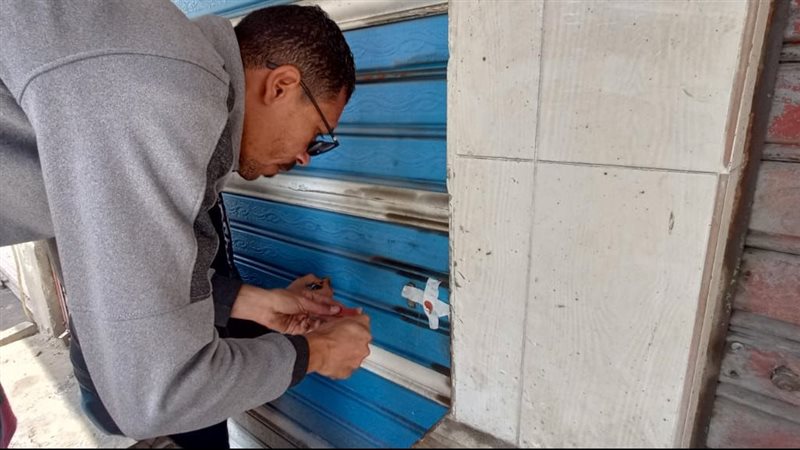 إغلاق 5 ورش مخالفة