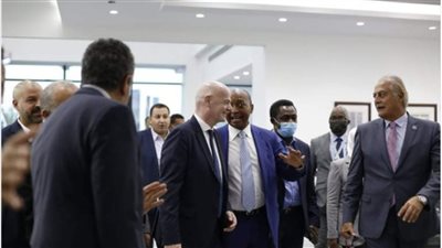 بحضور رئيسي الفيفا والكاف.. افتتاح المقر الجديد لاتحاد الكرة|فيديو وصور