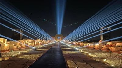 بث مباشر.. حفل افتتاح طريق الكباش بالأقصر 