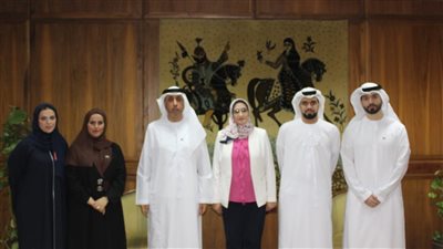 وفد من الشارقة يزور دار الكتب والوثائق القومية |صور