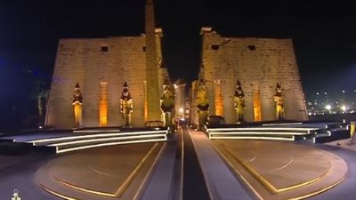 تعرف على أبرز حضور حفل افتتاح طريق الكباش