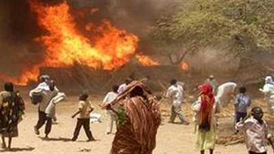 ارتفاع عدد ضحايا أحداث دارفور إلى 43 قتيلا وإحراق ألف منزل 