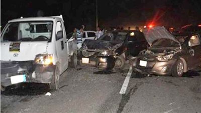 مصرع مدربة جيم وخطيبها في تصادم سيارة ملاكي بأخرى نقل بالإسماعيلية 