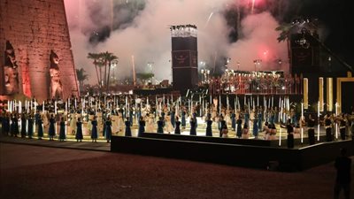 زي النهارده.. افتتاح طريق الكباش في احتفالية تاريخية بحضور الرئيس السيسي