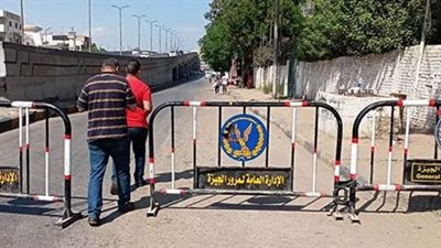  خدمات مرورية وعلامات إرشادية بالهرم بعد إغلاقه في الجيزة