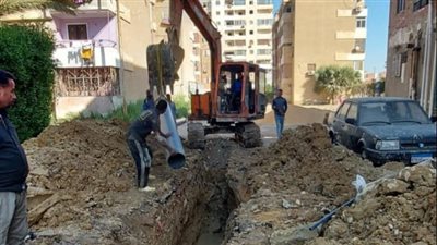 مياه القناة: استمرار أعمال الإحلال والتجديد لشبكات الصرف الصحي بالسويس