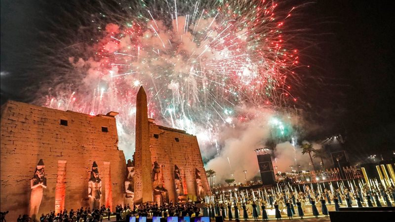حفل افتتاح طريق الكباش