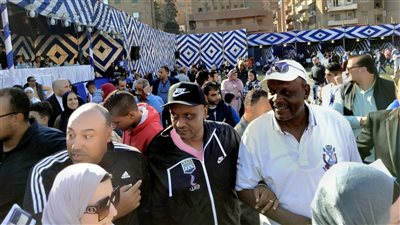 إسماعيل يوسف يدعم شقيقه وقائمة محمد سلام في انتخابات الترسانة| فيديو