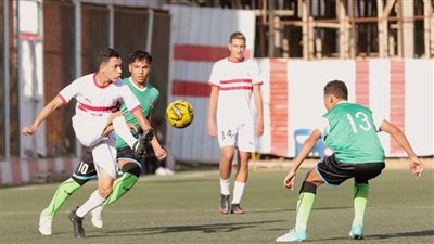 الزمالك 2006 يفوز علي غزل المحلة بثنائية في دوري الجمهورية للناشئين