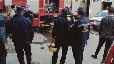 أخبار الإسكندرية اليوم: حريق هائل بمخزن أدوات سباكة