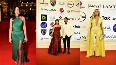 نيللي كريم كسرت القاعدة.. خبير موضة يقيم إطلالات الفنانات بافتتاح 