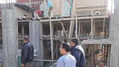 إزالة الإشغالات والإعلانات والتعديات المخالفة على الأراضي الزراعية بالشرقية 