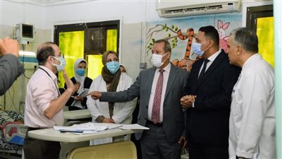 محافظ الدقهلية يتفقد مستشفى السنبلاوين العام ويطمئن على المرضى | صور 