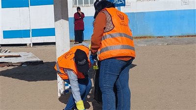 محافظ الإسكندرية: إخلاء شاطئ السرايا العام من المواد البلاستيكية