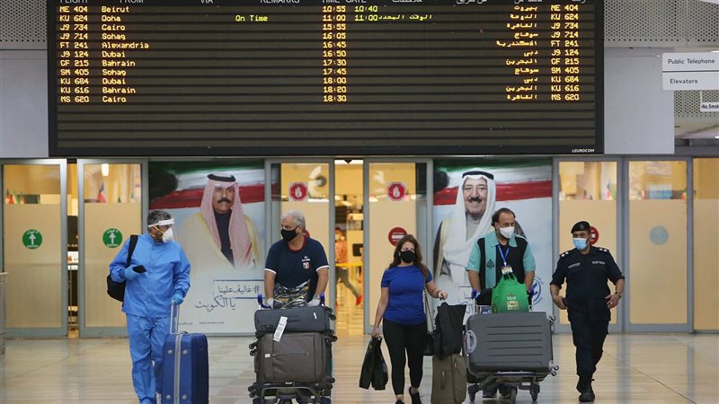 الكويت توقف الرحلات