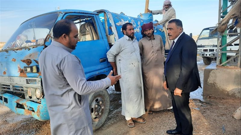 محافظ مطروح يتابع