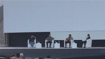 وزيرة الثقافة تكرم فريق مسلسل الاختيار بمهرجان القاهرة السينمائي| فيديو وصور